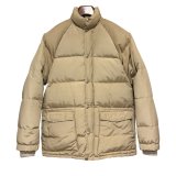 〜80’s ビンテージ SIERRA DESIGNS 【シエラデザインズ】【ベージュ×裏地オレンジ】【ダウンジャケット】【サイズS】 