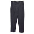 画像1: ビンテージ【pierre cardin】ピエールカルダン【チャコール】２タック【ウールスラックス】【ウールパンツ】【W32】<br> (1)