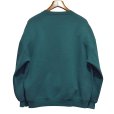 画像3: 90'ｓ【USA製】【RUSSELL】ラッセル 【ビンテージ】緑【無地】【クルーネック】前V スウェット【サイズＸL】<br> (3)