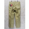 画像1: 未使用品 ビンテージ【ディッキーズ】【Dickies】【874】【ベージュ】【ワークパンツ】【33ｘ29】<br> (1)