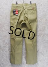 未使用品 ビンテージ【ディッキーズ】【Dickies】【874】【ベージュ】【ワークパンツ】【33ｘ29】 