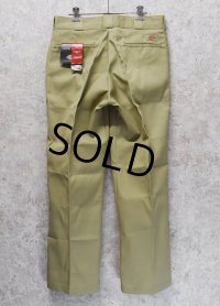 未使用品 ビンテージ【ディッキーズ】【Dickies】【874】【ベージュ】【ワークパンツ】【33ｘ29】 