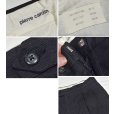 画像2: ビンテージ【pierre cardin】ピエールカルダン【チャコール】２タック【ウールスラックス】【ウールパンツ】【W32】<br> (2)