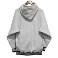 画像3: 90's【USA製】ビンテージ【チャンピオン】【Champion】【胸ロゴ入り】グレー【リブ黒白ボーダー】【リバースウィーブ】【パーカー】【サイズXXL】<br> (3)