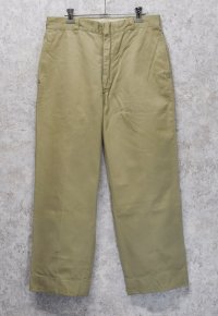 70's【ビンテージ】U.S.ARMY【米軍実物】【チノパンツ】【サイズ 33x29】 