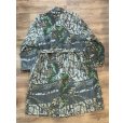 画像5: ビンテージ リアルツリーカモフリースガウン【ローブ】サイズXL <br> (5)