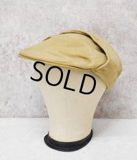 イングランド製【ビンテージ】L.L.Bean【LLビーン】ベージュ【モールスキン】【キャスケット】 