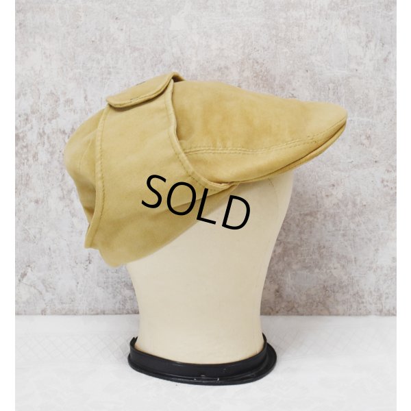 画像4: イングランド製【ビンテージ】L.L.Bean【LLビーン】ベージュ【モールスキン】【キャスケット】 