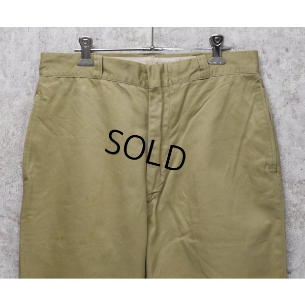 画像3: 70's【ビンテージ】U.S.ARMY【米軍実物】【チノパンツ】【サイズ 33x29】 
