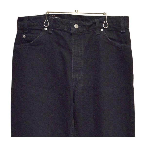 画像3: 90's【USA製】【ビンテージ】【LEVI'S】【リーバイス５５０】550 黒 デニムパンツ ブラックデニム【36ｘ32】 
