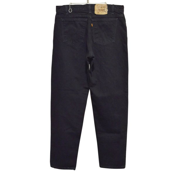 画像5: 90's【USA製】【ビンテージ】【LEVI'S】【リーバイス５５０】550 黒 デニムパンツ ブラックデニム【36ｘ32】 