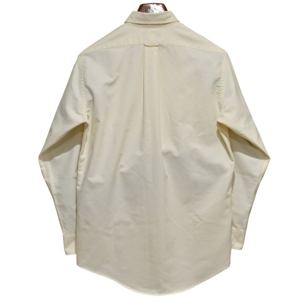 画像3: 程度良好!! 90's【USA製】ビンテージ【ランズエンド】【LANDS' END】【生成り】【ボタンダウンシャツ】BDシャツ【サイズ15 1/2 33】 
