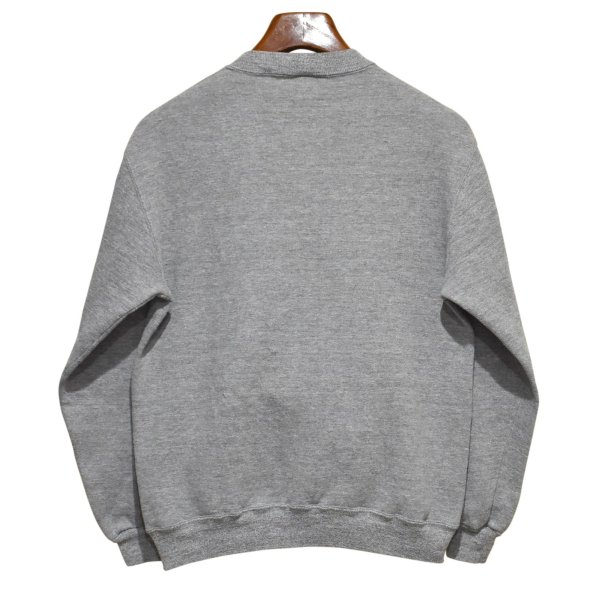 画像4: 90'ｓ【USA製】【RUSSELL】ラッセル 【ビンテージ】グレー【無地】【クルーネック】前V スウェット【サイズM】 