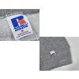 画像2: 90'ｓ【USA製】【RUSSELL】ラッセル 【ビンテージ】グレー【無地】【クルーネック】前V スウェット【サイズM】<br> (2)