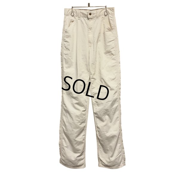 画像2: 70's【ビンテージ】【Lee】【リー】ホワイト 白【ペインターパンツ】【W29程度】 