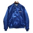 画像1: 【USA製】【ビンテージ】【Dunbrooke 】ダンブルック【WALMART】青【ナイロンジャケット】【スタジャン】【サイズＸＬ】<br> (1)