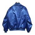 画像3: 【USA製】【ビンテージ】【Dunbrooke 】ダンブルック【WALMART】青【ナイロンジャケット】【スタジャン】【サイズＸＬ】<br> (3)