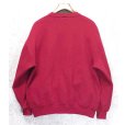 画像3: 90'ｓ【USA製】【RUSSELL】ラッセル 【ビンテージ】ワインレッド【無地】【クルーネック】前V スウェット【サイズＸL】<br> (3)