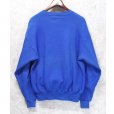 画像3: 90'ｓ【USA製】【RUSSELL】ラッセル 【ビンテージ】青【無地】【クルーネック】前V スウェット【サイズS】<br> (3)