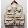 画像1: 【ビンテージ】【コロンビア】【PFG】Performance Fishing Gear【ベージュ】【フィッシングベスト】【サイズL】<br> (1)