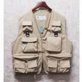 【ビンテージ】【コロンビア】【PFG】Performance Fishing Gear【ベージュ】【フィッシングベスト】【サイズL】 