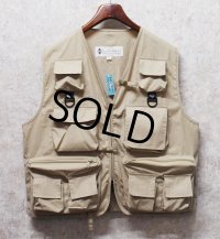 【ビンテージ】【コロンビア】【PFG】Performance Fishing Gear【ベージュ】【フィッシングベスト】【サイズL】 