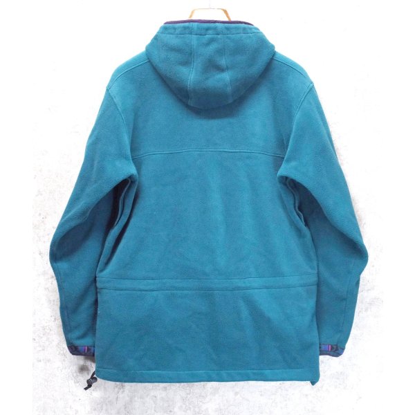 画像4: 90's 【L.L.Bean】ビンテージ【ＬＬビーン】ポーラテック【WIND BLOCK SERIES】エメラルド【ハーフジップフリースパーカー】アノラック【W-L程度】 