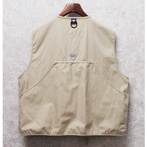 画像3: 【ビンテージ】【コロンビア】【PFG】Performance Fishing Gear【ベージュ】【フィッシングベスト】【サイズL】 