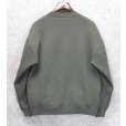 画像3: 90'ｓ【USA製】【RUSSELL】ラッセル 【ビンテージ】若草色【無地】【クルーネック】前V スウェット【サイズL】<br> (3)