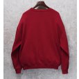 画像3: 00'ｓ【メキシコ製】【RUSSELL】ラッセル 【ビンテージ】エンジ【無地】【クルーネック】前V スウェット【サイズXL】<br> (3)