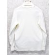 画像3: ほぼ未使用 90's【USA製】ビンテージ【J-crew】ジェイクルー【オフホワイト】無地【タートルネックロンT】【サイズS】<br> (3)