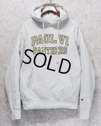 【チャンピオン】【Champion】【PAUL VI PANTHERS】グレー【リバースウィーブパーカー】【サイズM】 