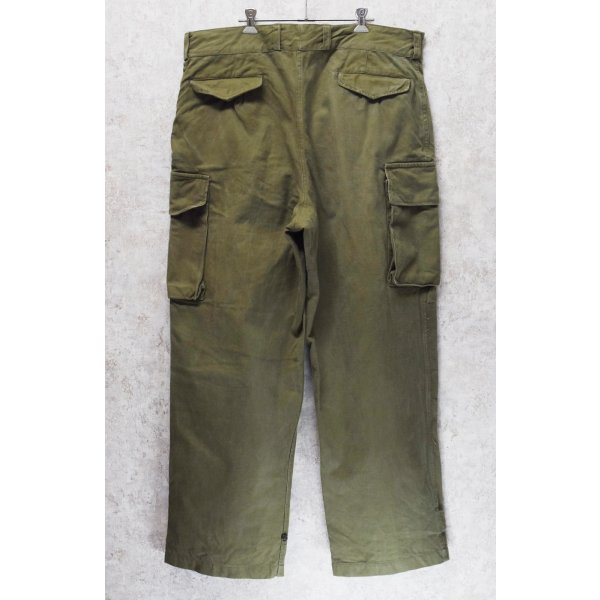 画像5: 【50'ｓ∼】【ビンテージ】【フランス軍】【フレンチアーミー】M47【M-47前期】サイズ39【フィールドトラウザーズ】【カーゴパンツ】【ｗ42程度】 