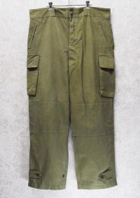 【50'ｓ∼】【ビンテージ】【フランス軍】【フレンチアーミー】M47【M-47前期】サイズ39【フィールドトラウザーズ】【カーゴパンツ】【ｗ42程度】 
