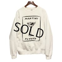 【ビンテージ】Pacific & Co パシフィックアンドコー MARTIN PLEASE【白】スウェット【サイズL】 