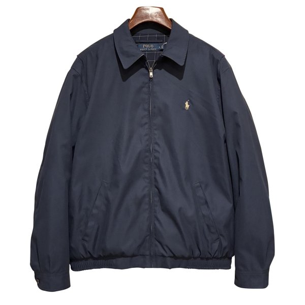 画像1: ビンテージ【ラルフローレン】【RALPH LAUREN】【紺】【スウィングトップ】【ジップアップブルゾン】【サイズＬ】 