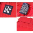 画像2: 〜90'ｓ【GAP】オールドギャップ ビンテージ【赤】無地【タートルネックロンT】【サイズXL】<br> (2)
