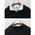 画像3: 90's【USA製】【SJB Sport】黒 ハーフジップ【フリースジャケット】【首元裏ボア付き】フリース【サイズXL】<br> (3)
