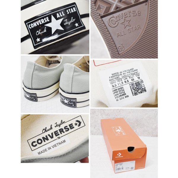 画像2: 【新品未使用】【コンバース】converse オールスター【CT70】【SUMMIT SAGE】サミットセージ【ローカットシューズ】【9 1/2】【28ｃｍ】　 