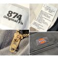 画像3: 未使用品 ビンテージ【ディッキーズ】【Dickies】【874】【グレー】【ワークパンツ】【33ｘ30】<br> (3)