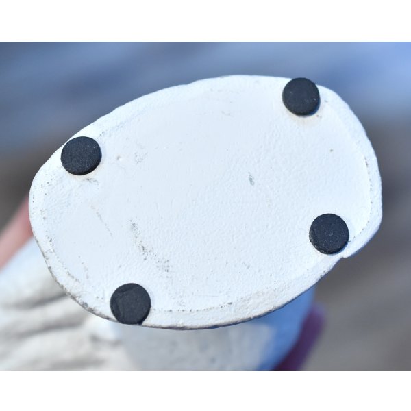 画像6: 【ビンテージ】アンティーク【石膏像】白【少女】植木鉢【雑貨】置物 