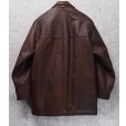 画像3: 程度良好【ビンテージ】【TROTTER】トロッター【ブラウン】【レザーコート】【レザージャケット】<br> (3)