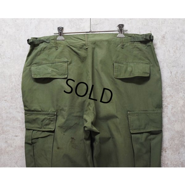 画像5: 【60's】【米軍実物】【ビンテージ】 【U.S.ARMY】ノンリップ【ジャングルファティーグパンツ】【L-Short】 