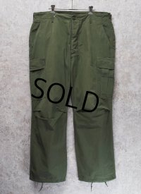 【60's】【米軍実物】【ビンテージ】 【U.S.ARMY】ノンリップ【ジャングルファティーグパンツ】【L-Short】 