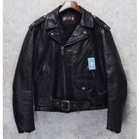 50's【ビンテージ】Schott【ショット】初期型【ワンスター】【Wライダースジャケット】【US42】 