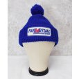 画像5: 【ビンテージ】【FARMUTUAL】ファーム・ミューチュアル【青】【ボンボン付き】【ニットキャップ】【ニット帽】 <br> (5)