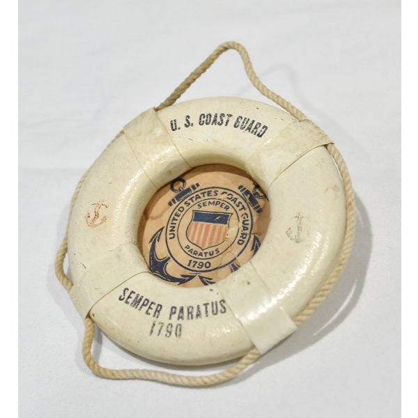 画像2: 【ビンテージ】アンティーク【USCG】アメリカ沿岸警備隊【浮き輪】救命浮輪【ミニチュア】オブジェ【雑貨】置物 