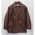 画像1: 程度良好【ビンテージ】【TROTTER】トロッター【ブラウン】【レザーコート】【レザージャケット】<br> (1)
