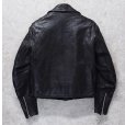 画像4: 50's【ビンテージ】Schott【ショット】初期型【ワンスター】【Wライダースジャケット】【US42】<br> (4)