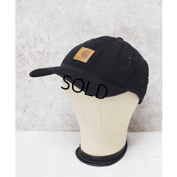 画像3: 【ビンテージ】【carhartt】【カーハート】【黒】【ロゴ入り】 【ベースボールキャップ】フリーサイズ   